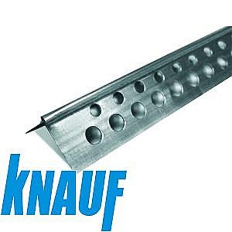 Профиль металлический Кнауф угловой защитный 31х31 мм 3000 мм