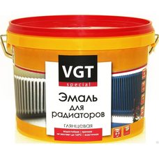 Эмаль для радиаторов VGT 18678 ВД-АК-1179 Профи супербелая 1 кг