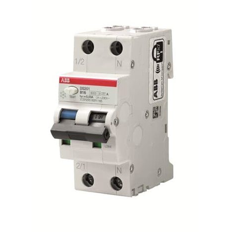 Выключатель автоматический дифференциального тока 10А 30мА DS201 C10 AC30 ABB 
