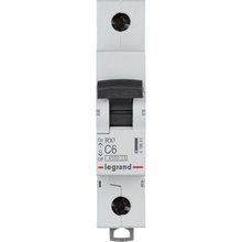 Выключатель автоматический модульный 1п C 6А 4.5кА RX3 Leg 419661