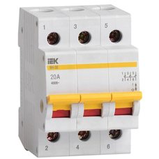 Выключатель нагрузки ВН-32 20А/3П IEK MNV10-3-020