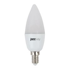 Лампа светодиодная PLED-SP 7Вт C37 свеча 5000К холод. бел. E14 560лм 230В JazzWay 1027832-2