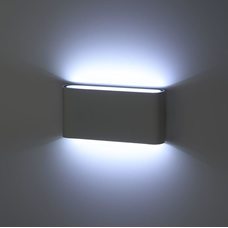 Светильник светодиодный WL41 WH 10Вт 3500К для интерьера/фасадов IP54 бел. Эра Б0054419