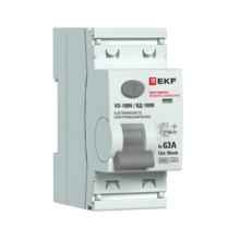 Выключатель дифференциального тока 2п 63А 300мА тип A 6кА ВД-100N электромех. PROxima EKF E1026MA63300