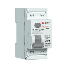 Выключатель дифференциального тока 2п 32А 30мА тип AC 6кА ВД-100N электромех. PROxima EKF E1026M3230